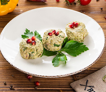 Пхали с фасолью