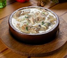 Курица с грибами