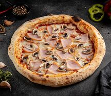 Пицца Ветчина и грибы 