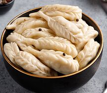 Вареники с картофелем и грибами (полуфабрикат)