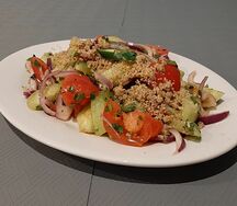 Салат из овощей по-грузински