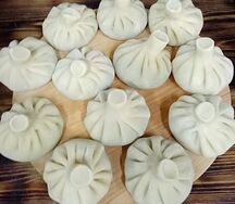 Хинкали с бараниной