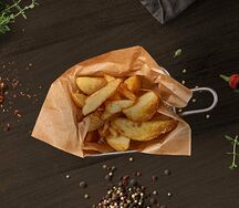 Деревенский картофель дольками