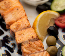 Шашлык из семги