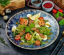 Салат с Креветками