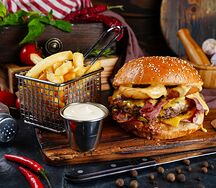 Комбо Чизбургер prime