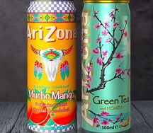Холодный зелёный чай AriZona