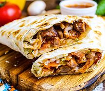Шаурма Большой папа с курицей