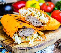 Шаурма классическая с люля из баранины