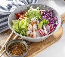 Поке с креветками