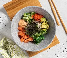 Поке с лососем