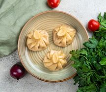 Хинкали с бараниной