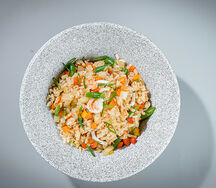 Жареный рис с креветками Сэу Поккымбап