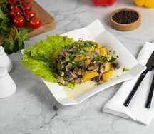 Картофель с грибами