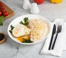 Бифштекс с яйцом