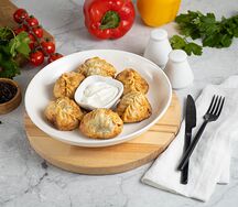 Манты жареные