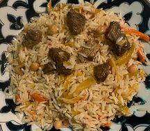 Плов с говядиной