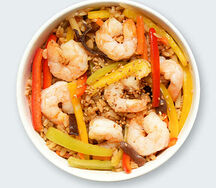 Рис с креветками