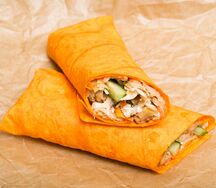 Шаурма в сырном лаваше