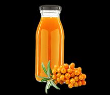 Натуральный морс из облепихи собственного приготовления