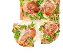 С пармской ветчиной S