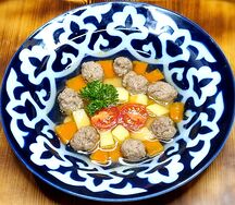 Суп с фрикадельками