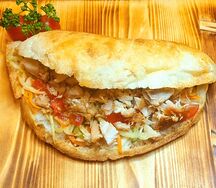 В тандырной лепёшке