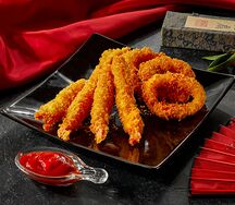 Морепродукты в хрустящей панировке