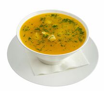 Домашний куриный супчик с фрикадельками