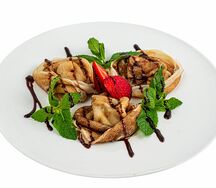 Блинчики с шоколадом