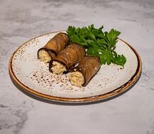 Рулет из баклажан