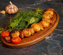 Картофель с салом