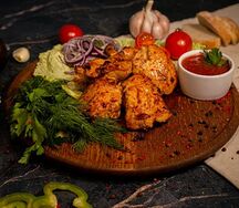 Шашлык из куриной грудки