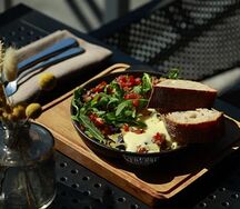 Итальянский омлет с печеными овощами