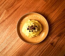 Картофельное пюре с трюфельным маслом и пармезаном