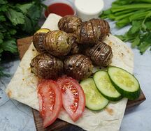 Картофель на углях