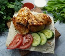 Шашлык из куриного филе