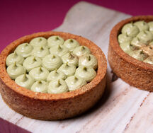 Тарталетка Матча-малина