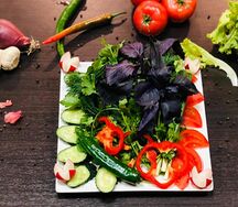 Овощной букет