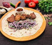 Шашлык из бараньей мякоти