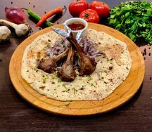 Шашлык из бараньей корейки