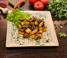 Картофель с грибами