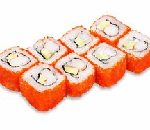 Калифорния с креветкой ролл