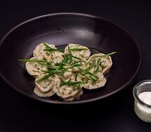 Пельмени с курицей