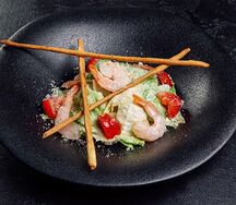 Цезарь с креветками