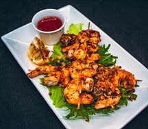 Тигровые креветки Гриль