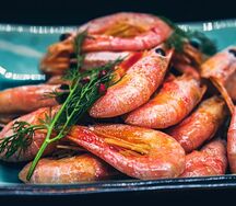 Креветки отварные