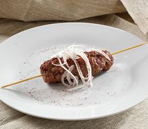 Люля-кебаб из свинины и говядины