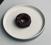 Морковный донат