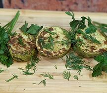 Кабачки на мангале